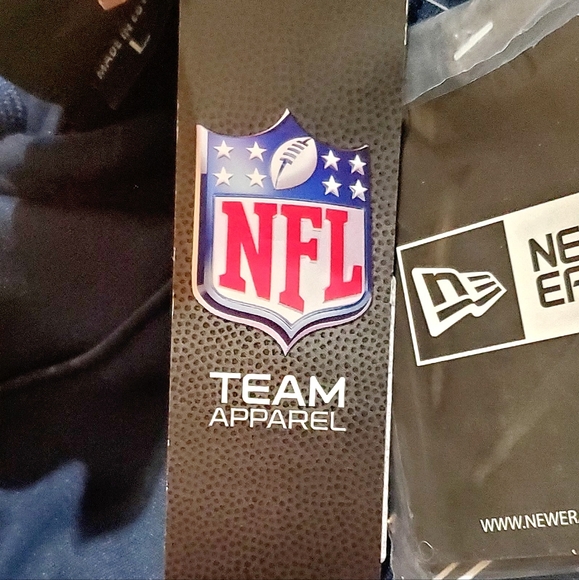 NWT DALLAS COWBOYS NFL TEAM APPAREL HOODIE. MENS Sz:L NEW ERA COMBINE AUTHENTIC. - Picture 3 of 14